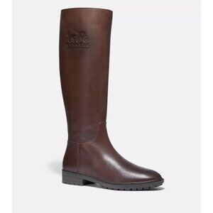 Coach Fynn Leather Riding Boots